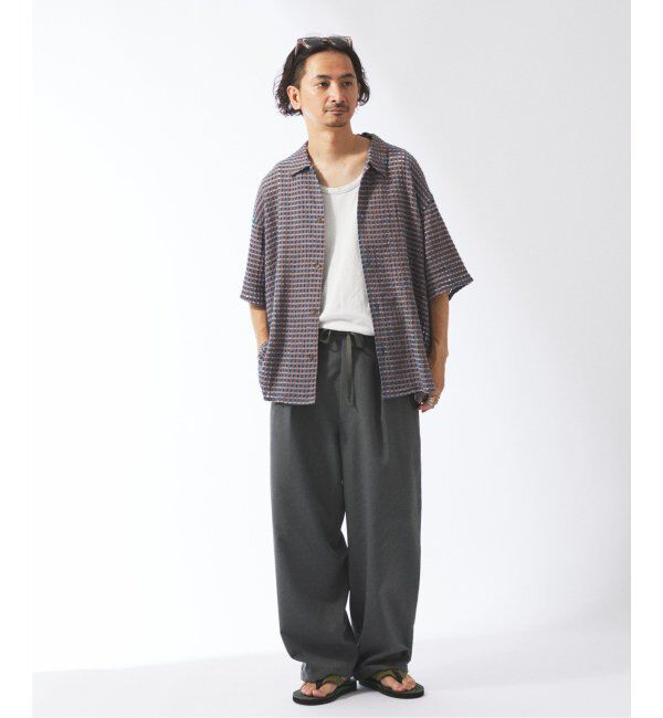 JOURNAL STANDARD relume「チェック シアー ドビー 半袖 シャツ」|シャツ・ブラウス|