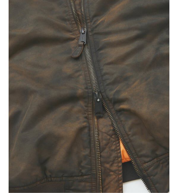 J.S.Homestead「J.S.Homestead / ダークリー MA-1」|ブルゾン・スタジャン|