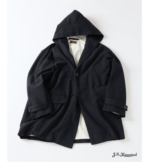 J.S.Homestead「J.S.Homestead /  W/L/Si フーディ ロング ジャケット」|その他|