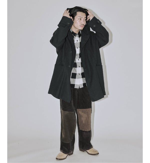 J.S.Homestead「J.S.Homestead /  W/L/Si フーディ ロング ジャケット」|その他|