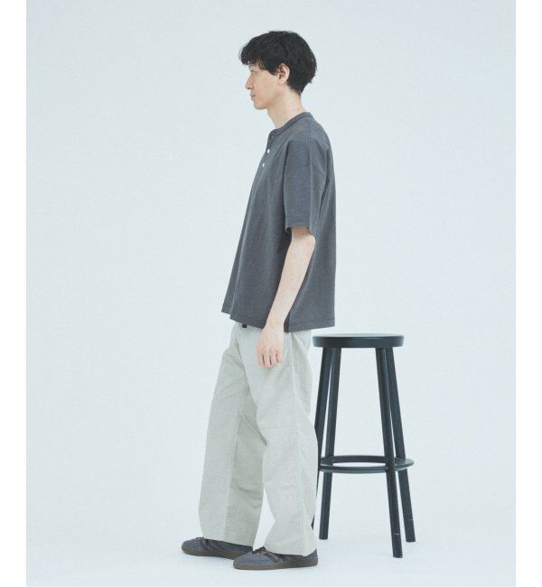 JOURNAL STANDARD「Healthknit / ヘルスニット 別注 ヘンリー ネック Tシャツ」|Tシャツ・カットソー|