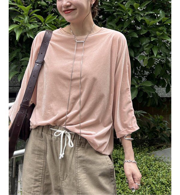 JOURNAL STANDARD「シアーベロアドルマンTEE」|Tシャツ・カットソー|