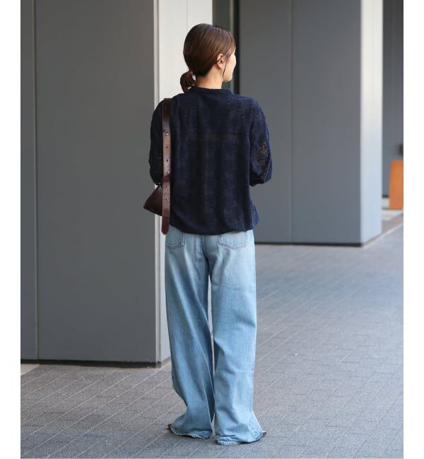 JOURNAL STANDARD「スタンドカラーレースブラウス」|シャツ・ブラウス|