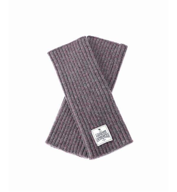 JOURNAL STANDARD relume「ハミルトン ウール ガーター ハンドウォーマー」|手袋|パープル