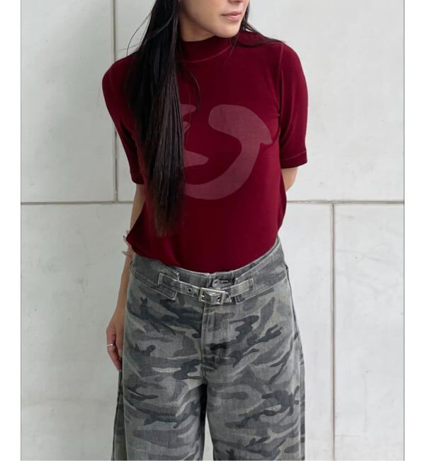 Oriens JOURNAL STANDARD「【irojikake/イロジカケ】 IJ STRETCH TOPS IG25AWTP02」|Tシャツ・カットソー|