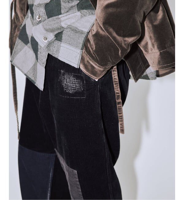 J.S.Homestead「J.S.Homestead / コーデュロイ パッチ パンツ」|その他|