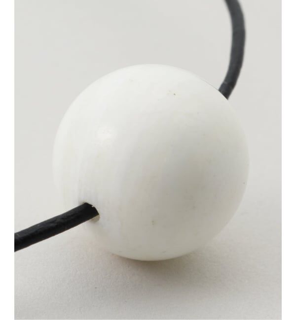 journal standard L'essage「【SAPIR BACHAR サピア バシャール】SHELL LEATHER CHOKER：チョーカー」|その他|