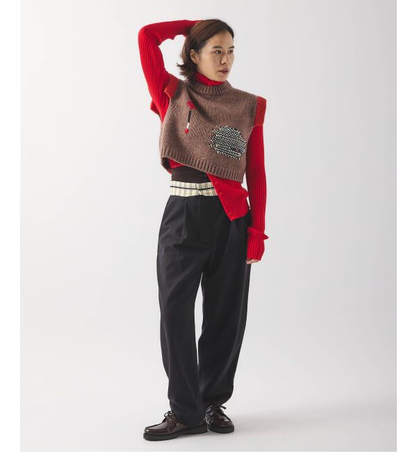 JOURNAL STANDARD「別注【Y.A.Acc】for JS Tuck Pant」|スラックス|