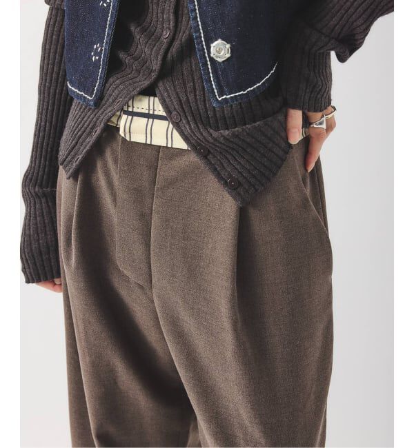 JOURNAL STANDARD「別注【Y.A.Acc】for JS Tuck Pant」|スラックス|