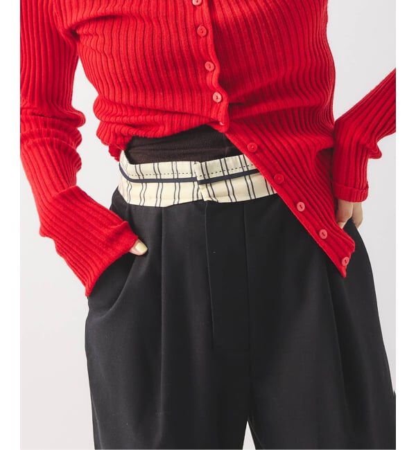 JOURNAL STANDARD「別注【Y.A.Acc】for JS Tuck Pant」|スラックス|