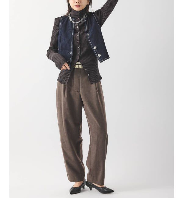 JOURNAL STANDARD「別注【Y.A.Acc】for JS Tuck Pant」|スラックス|