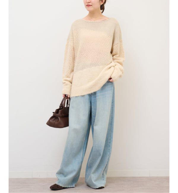 JOURNAL STANDARD relume「ミックスファブリックプルオーバー」|ニット・セーター|