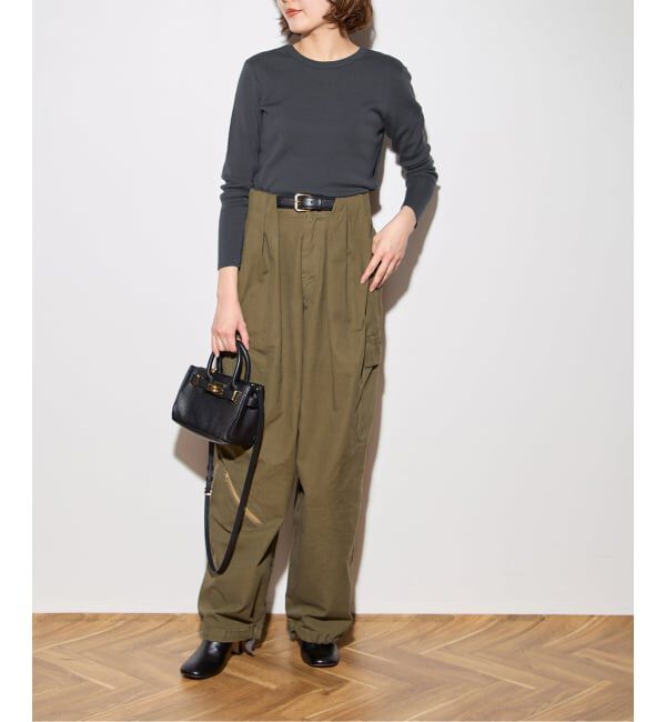 journal standard L'essage「【LOWER】 14G Smooth&Plainstitch Opened Back：ニット」|ニット・セーター|