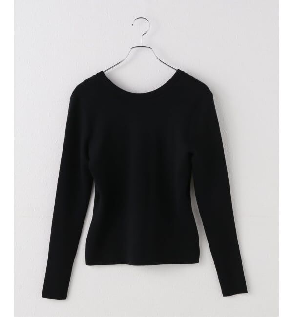 journal standard L'essage「【LOWER】 14G Smooth&Plainstitch Opened Back：ニット」|ニット・セーター|