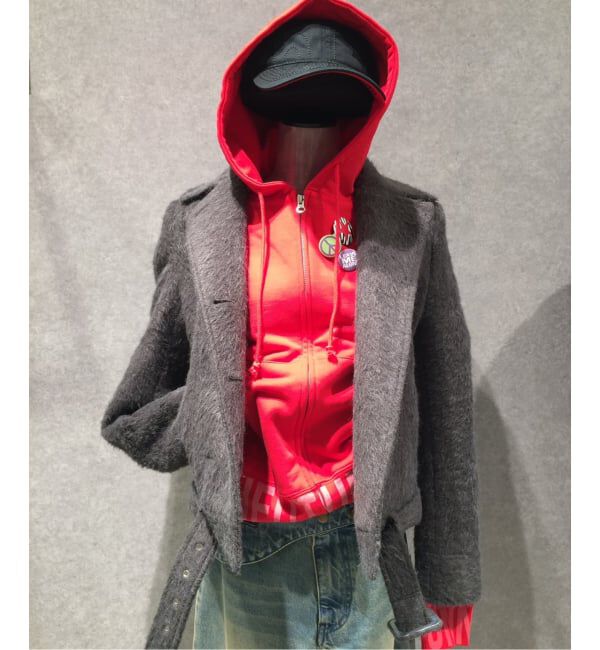 Oriens JOURNAL STANDARD「フーディーwith バッジ」|パーカー|