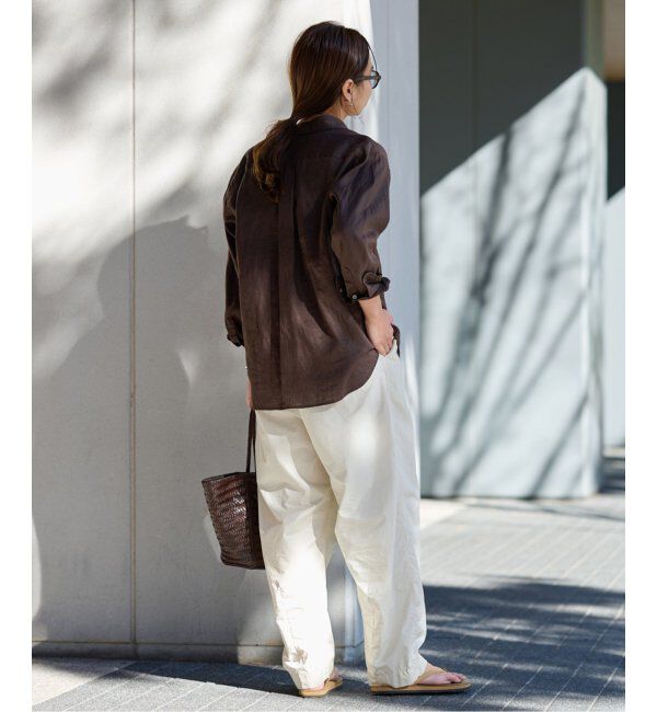 FRAMeWORK「コットンイージータックバレルパンツ」|その他|