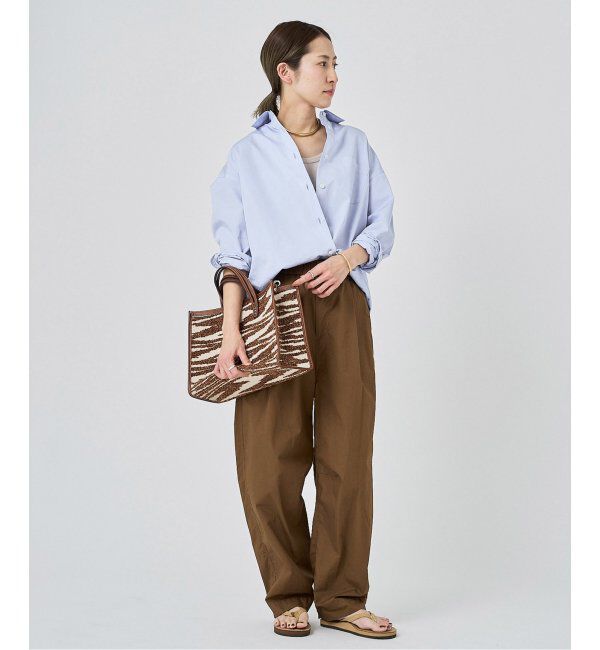 FRAMeWORK「コットンイージータックバレルパンツ」|その他|