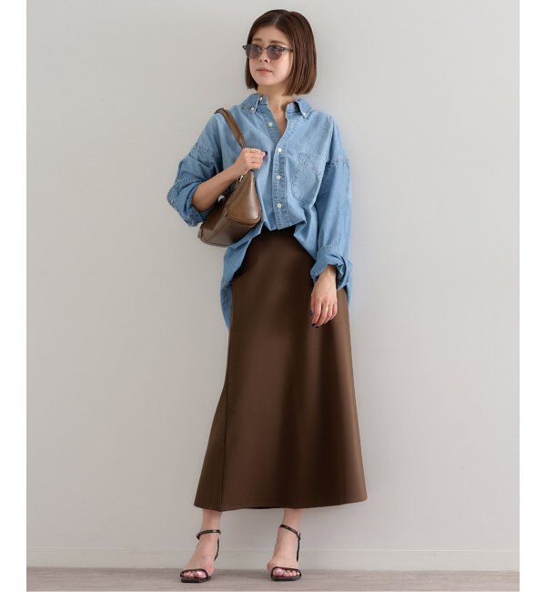 U by SPICK&SPAN「《WEB限定》カットフレアスカート」|スカート|