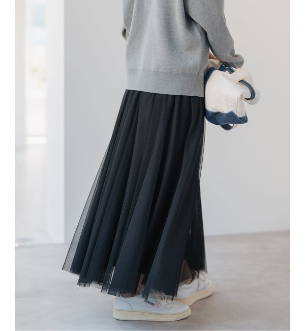 Spick and Span「《追加》チュールスカート」|スカート|