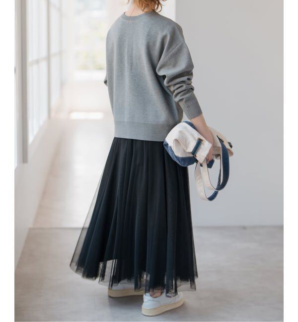 Spick and Span「《追加》チュールスカート」|スカート|