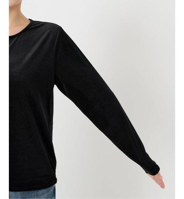 Spick and Span「シアーベロアプルオーバー」|Tシャツ・カットソー|