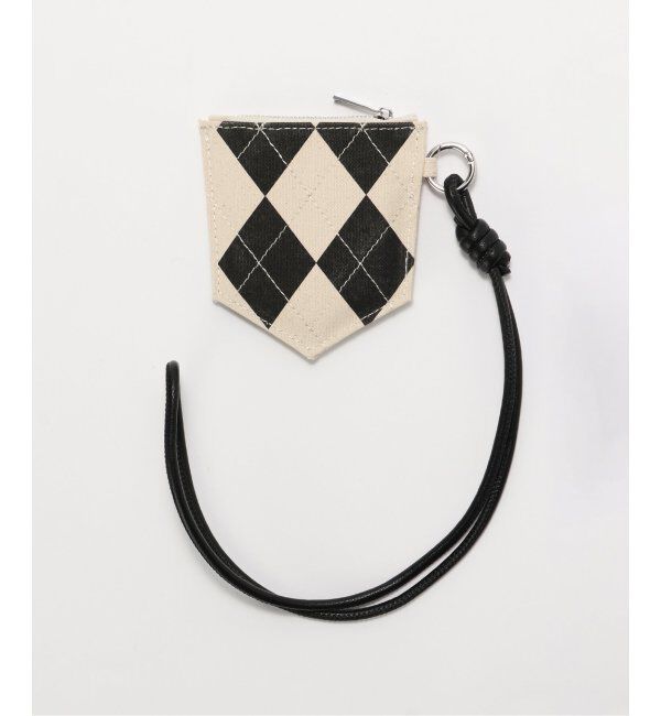 FRAMeWORK「BALMYDAYS*oll*FRAMeWORK アーガイルポーチ」|ポーチ|