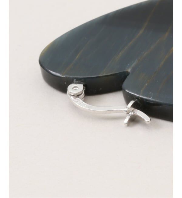 FRAMeWORK「PREEK/プリーク howraw heart plate ピアス」|ピアス|