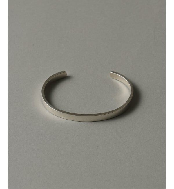 Spick and Span「【SAMH by LILAS】5mmプレートバングル SV」|ブレスレット・バングル|