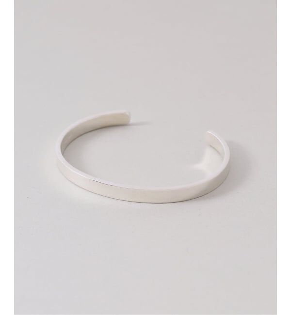 Spick and Span「【SAMH by LILAS】5mmプレートバングル SV」|ブレスレット・バングル|