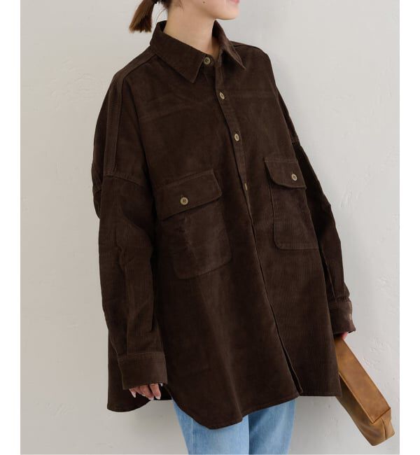 U by SPICK&SPAN「LANCER/ランサー  ワンポケットシャツ型ジャケット」|シャツ・ブラウス|