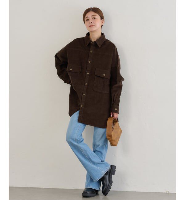 U by SPICK&SPAN「LANCER/ランサー  ワンポケットシャツ型ジャケット」|シャツ・ブラウス|