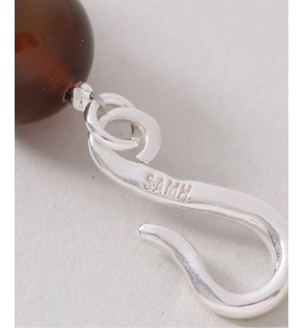 Spick and Span「【SAMH by LILAS】コネクトアゲートネックレス SV」|ネックレス|