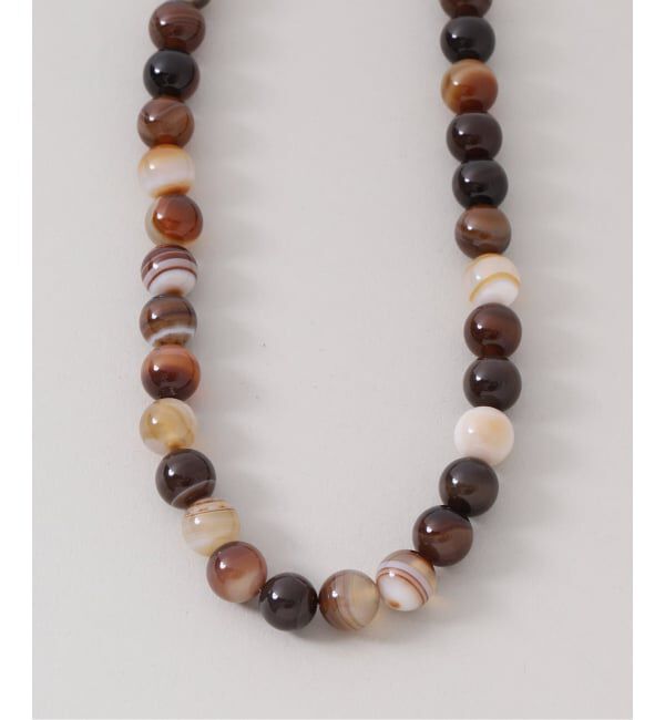 Spick and Span「【SAMH by LILAS】コネクトアゲートネックレス SV」|ネックレス|