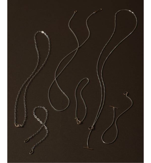 Spick and Span「【SAMH by LILAS】デタッチャブルTバーネックレス K10*SV」|ネックレス|