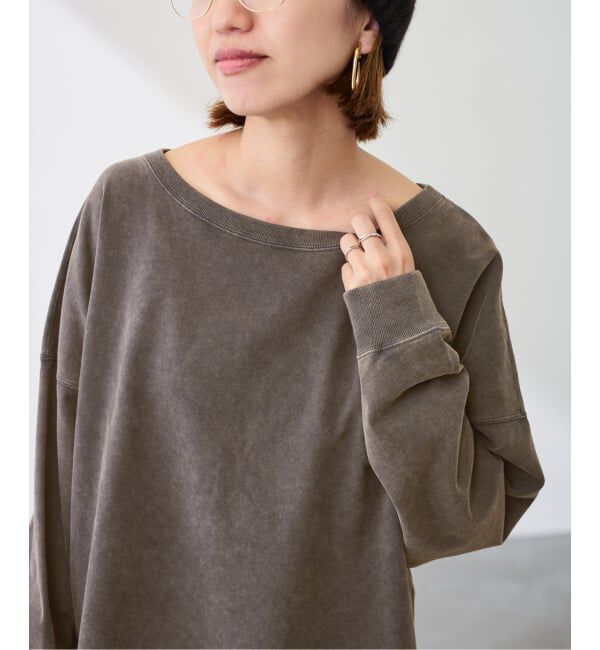 FRAMeWORK「ウェットオゾン加工L/Tee」|Tシャツ・カットソー|