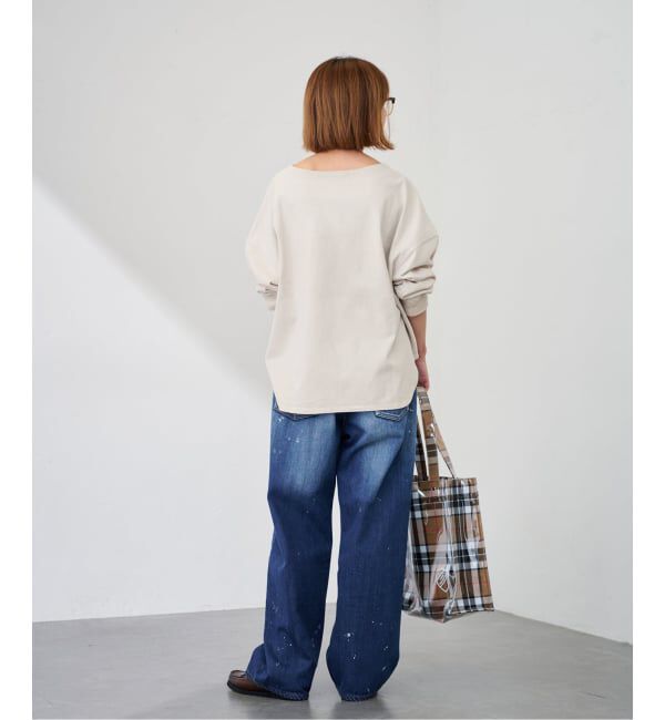 FRAMeWORK「ウェットオゾン加工L/Tee」|Tシャツ・カットソー|