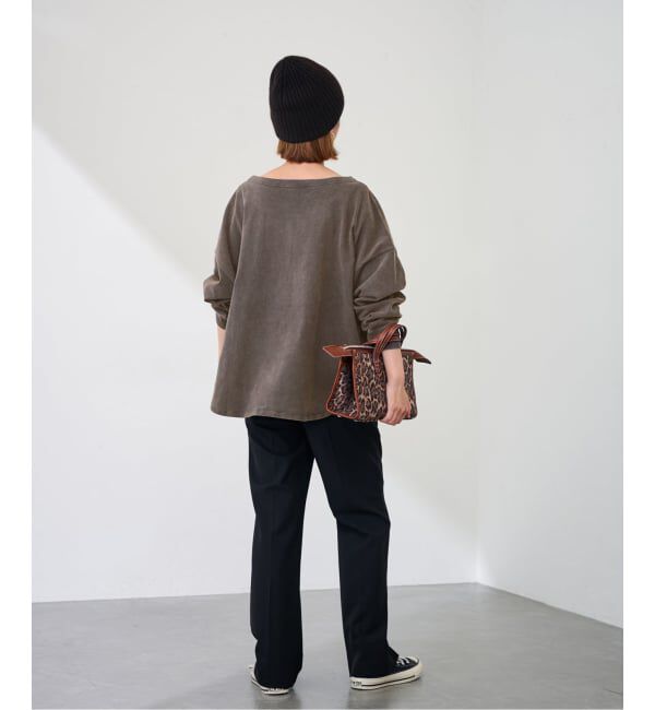 FRAMeWORK「ウェットオゾン加工L/Tee」|Tシャツ・カットソー|