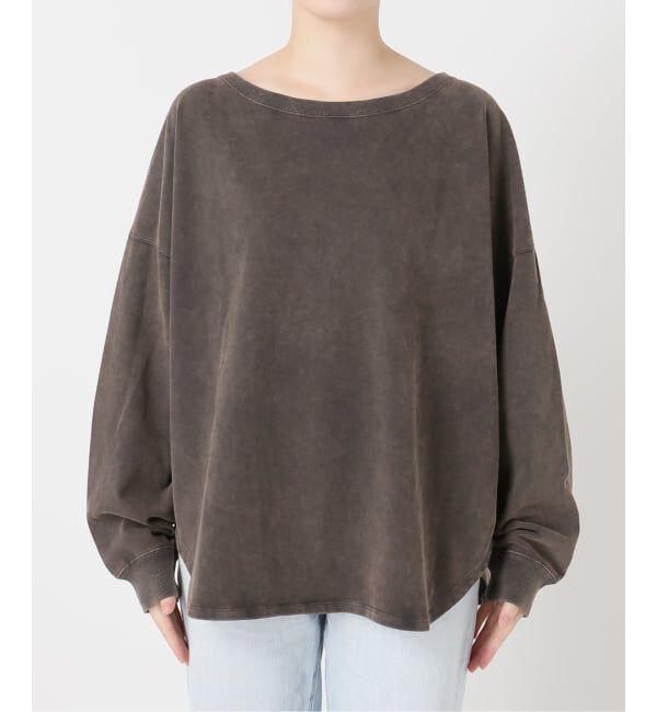 FRAMeWORK「ウェットオゾン加工L/Tee」|Tシャツ・カットソー|