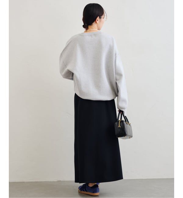 U by SPICK&SPAN「スウェットライクニット」|ニット・セーター|