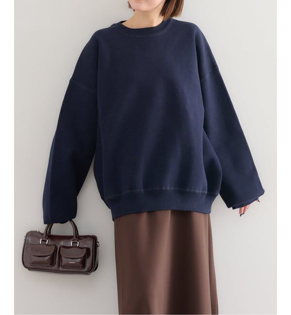 U by SPICK&SPAN「スウェットライクニット」|ニット・セーター|