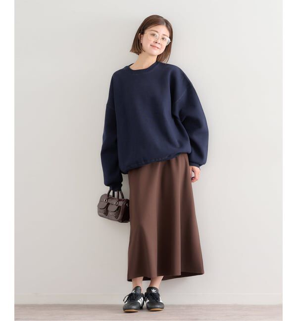 U by SPICK&SPAN「スウェットライクニット」|ニット・セーター|