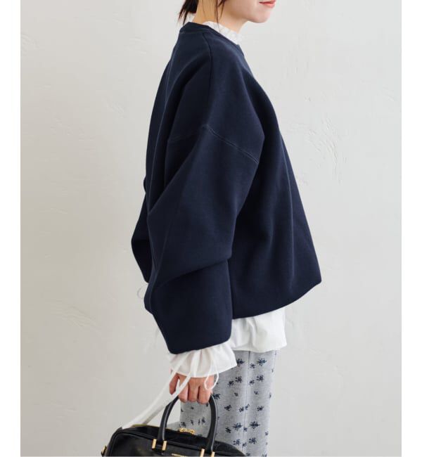 U by SPICK&SPAN「スウェットライクニット」|ニット・セーター|