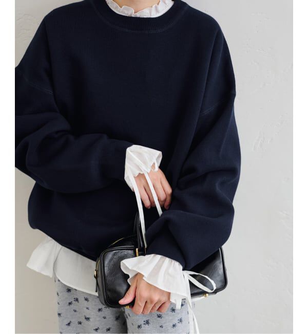 U by SPICK&SPAN「スウェットライクニット」|ニット・セーター|