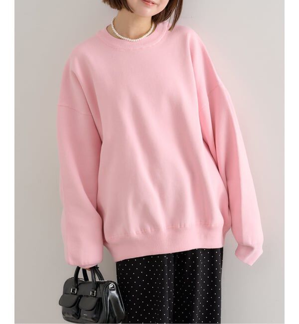 U by SPICK&SPAN「スウェットライクニット」|ニット・セーター|