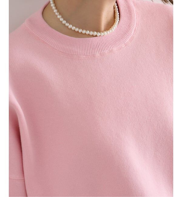 U by SPICK&SPAN「スウェットライクニット」|ニット・セーター|