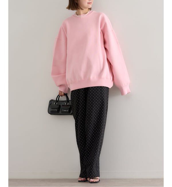 U by SPICK&SPAN「スウェットライクニット」|ニット・セーター|