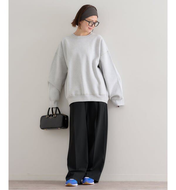 U by SPICK&SPAN「スウェットライクニット」|ニット・セーター|