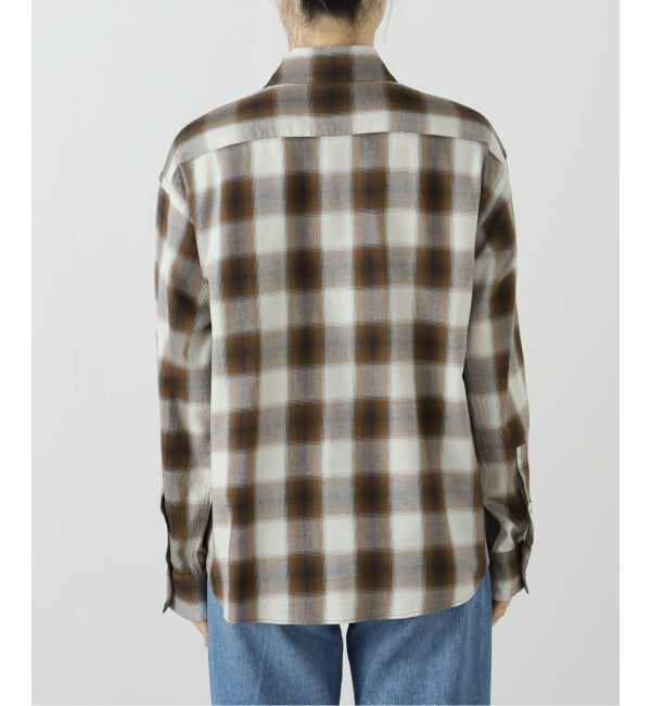 FRAMeWORK「コットンキュプラチェックシャツ」|シャツ・ブラウス|