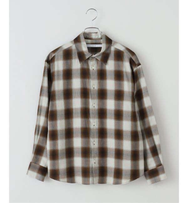 FRAMeWORK「コットンキュプラチェックシャツ」|シャツ・ブラウス|