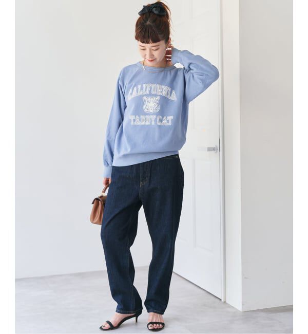 Spick and Span「Mixta/ミクスタ クルーネック スウェット セットイン」|スウェット・ジャージ|